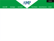 Tablet Screenshot of amp-taiwan.com